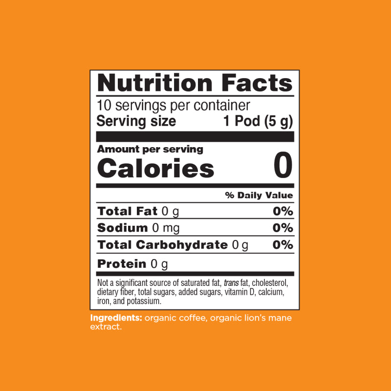 Focus Dark Roast Espresso Pods (10ct) - Dark Roast Coffee Capsule Pack