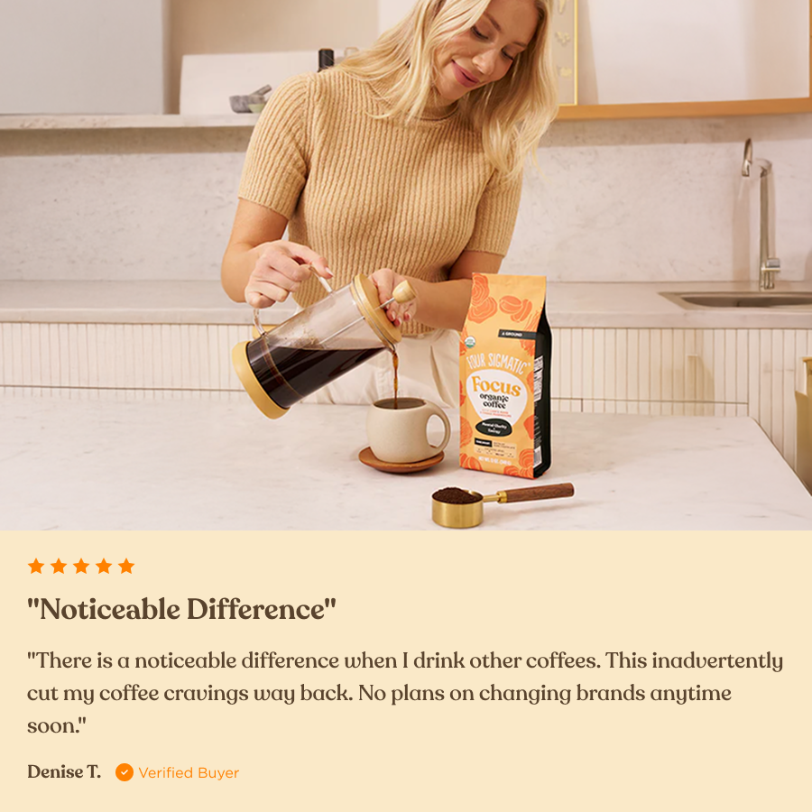 Focus Ground Coffee - Dark - Dark Roast Daily Brew Coffee
