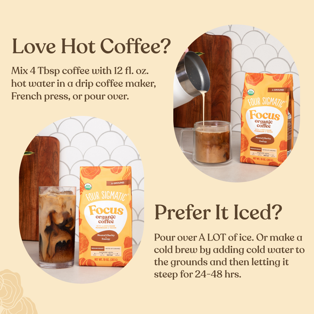 Focus Ground Coffee - Medium - Medium Roast Daily Brew Coffee