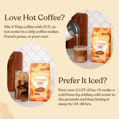 Focus Ground Coffee - Medium - Medium Roast Daily Brew Coffee