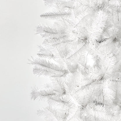 Prelit Slim Christmas Tree - 7 Ft