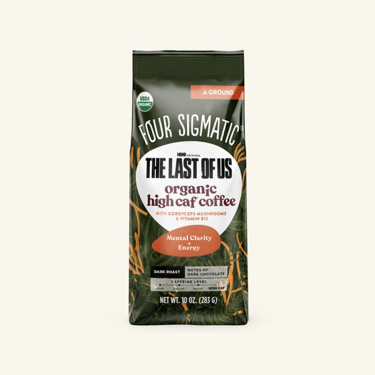 HBO Original The Last Of Us - Organic High Caf Ground Coffee - High Caf Ground Daily Brew Coffee