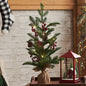 Lighted Country Pencil Pine Tree 24\"