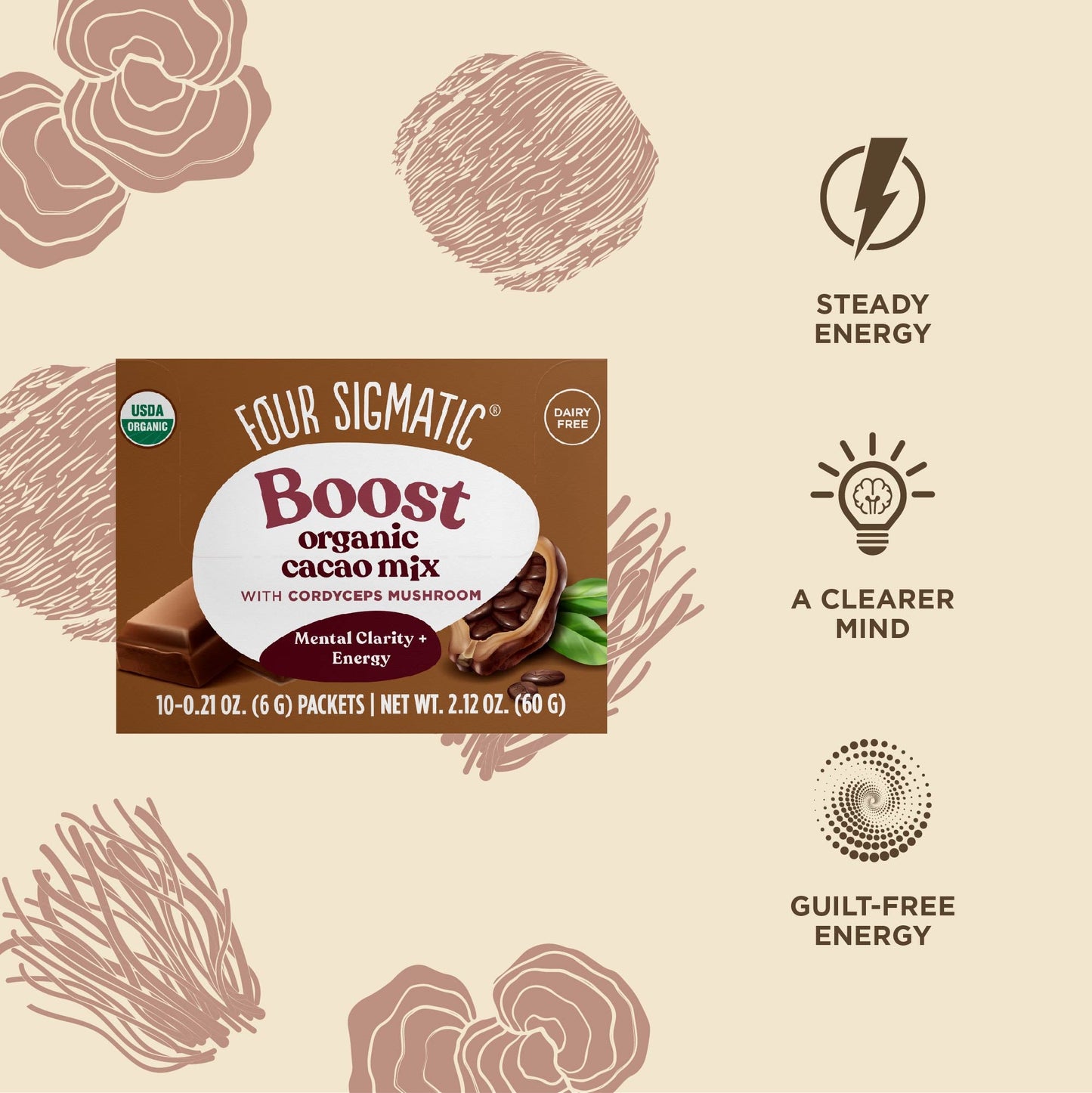 Boost Cacao Packets - Boost Wellness Drink Packets