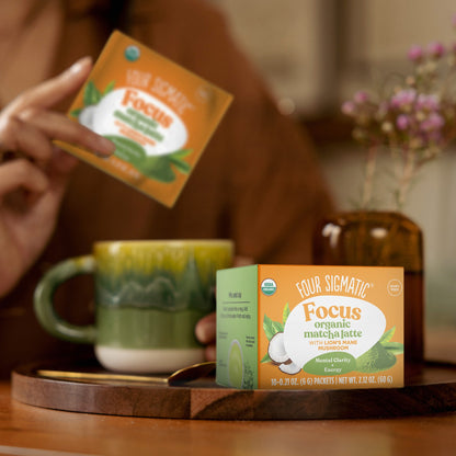 Focus Matcha Latte Packets - Matcha Latte Functional Latte Mix