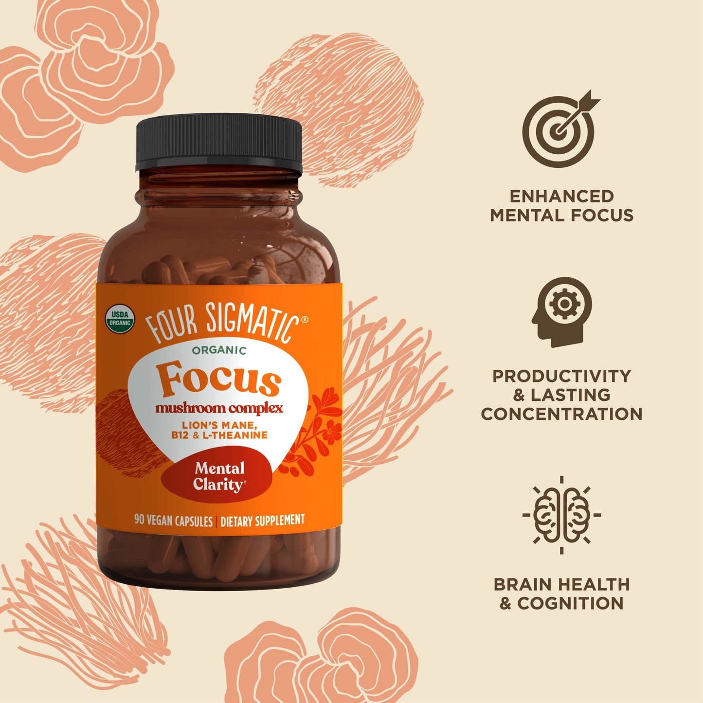 Focus Capsules - Focus Wellness Support Capsules