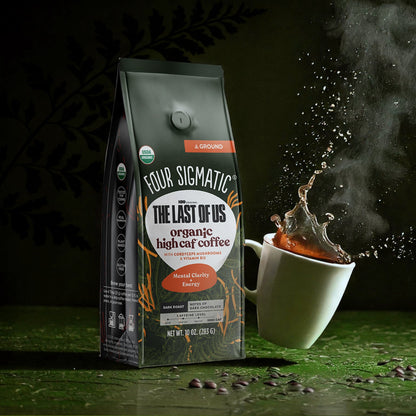 HBO Original The Last Of Us - Organic High Caf Ground Coffee - High Caf Ground Daily Brew Coffee
