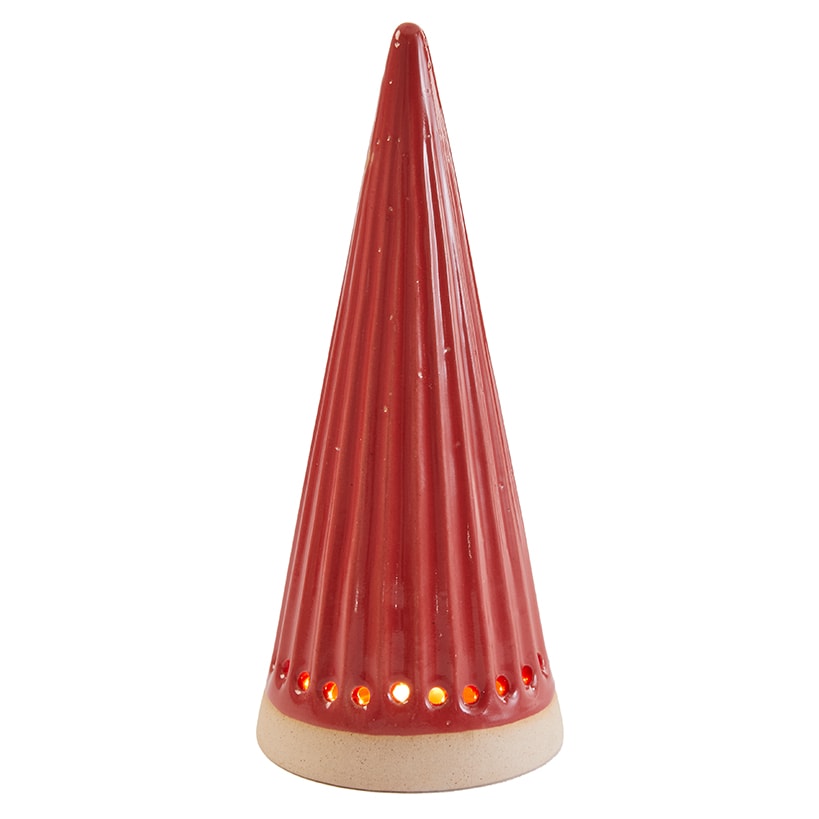 Lighted Ceramic Tabletop Tree Holiday Decor