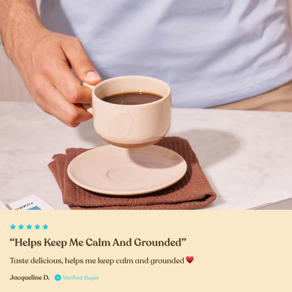 Calm Instant Coffee Packets - Calm Daily Mushroom Coffee