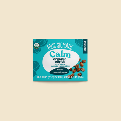 Calm Instant Coffee Packets - Calm Daily Mushroom Coffee