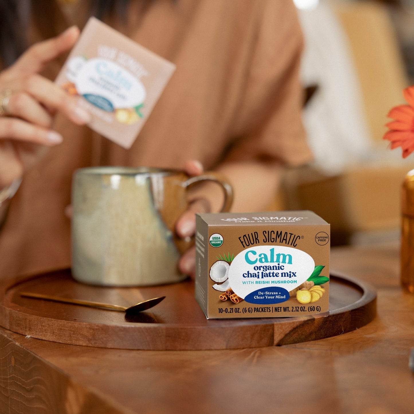 Calm Chai Latte Packets - Chai Latte Functional Latte Mix
