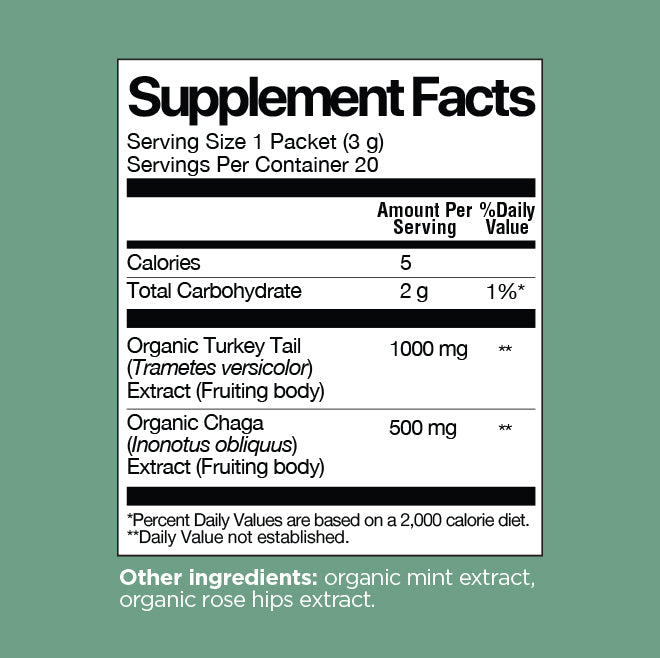 Gut Health Elixir Packets - Gut Health Functional Mushroom Sachets