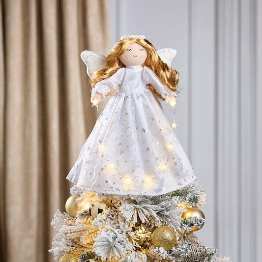 Lighted Christmas Angel Tree Topper
