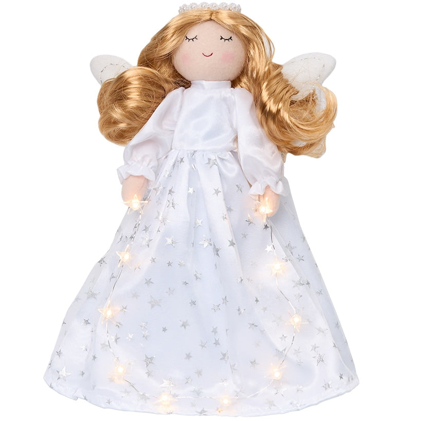 Lighted Christmas Angel Tree Topper
