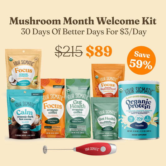 Mushroom Month Welcome Kit - Mushroom Routine Kit