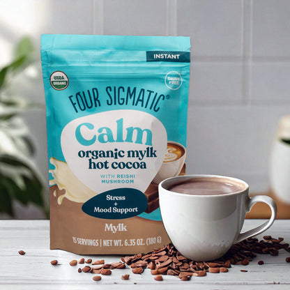 Calm Mylk Hot Cocoa - Calm Wellness Drink Packets