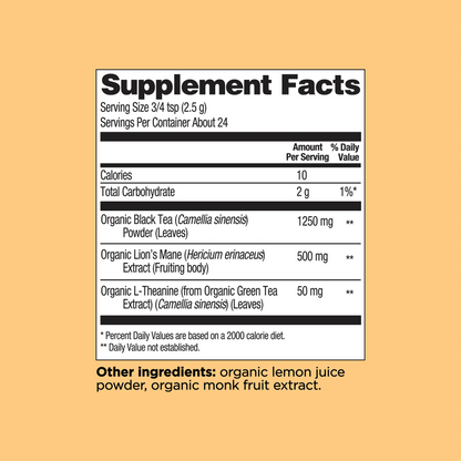 Focus Black Tea - Focus Wellness Black Tea