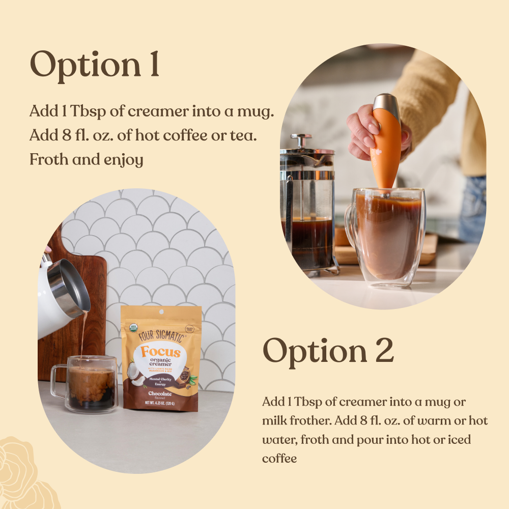Focus Creamer – Chocolate - Chocolate Daily Creamer Blend