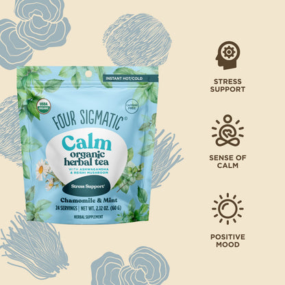 Calm Herbal Tea - Calm Wellness Herbal Tea