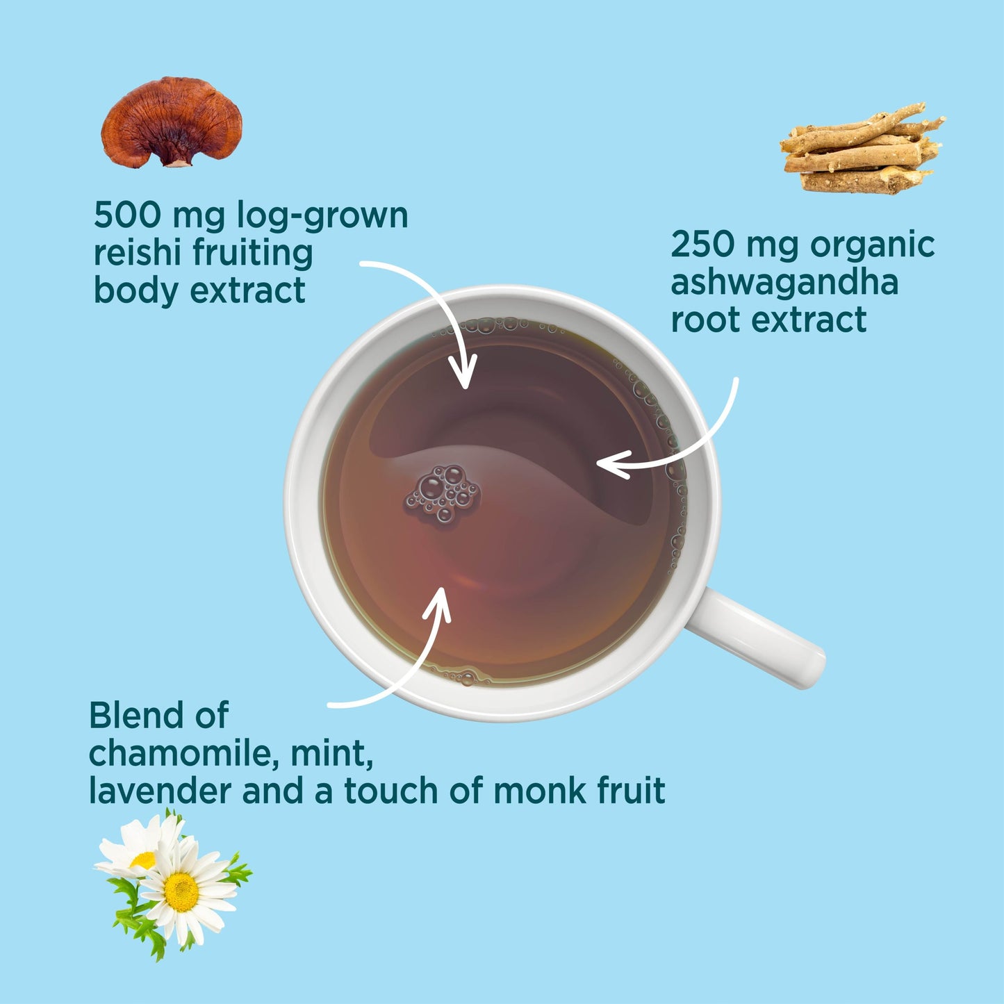 Calm Herbal Tea - Calm Wellness Herbal Tea