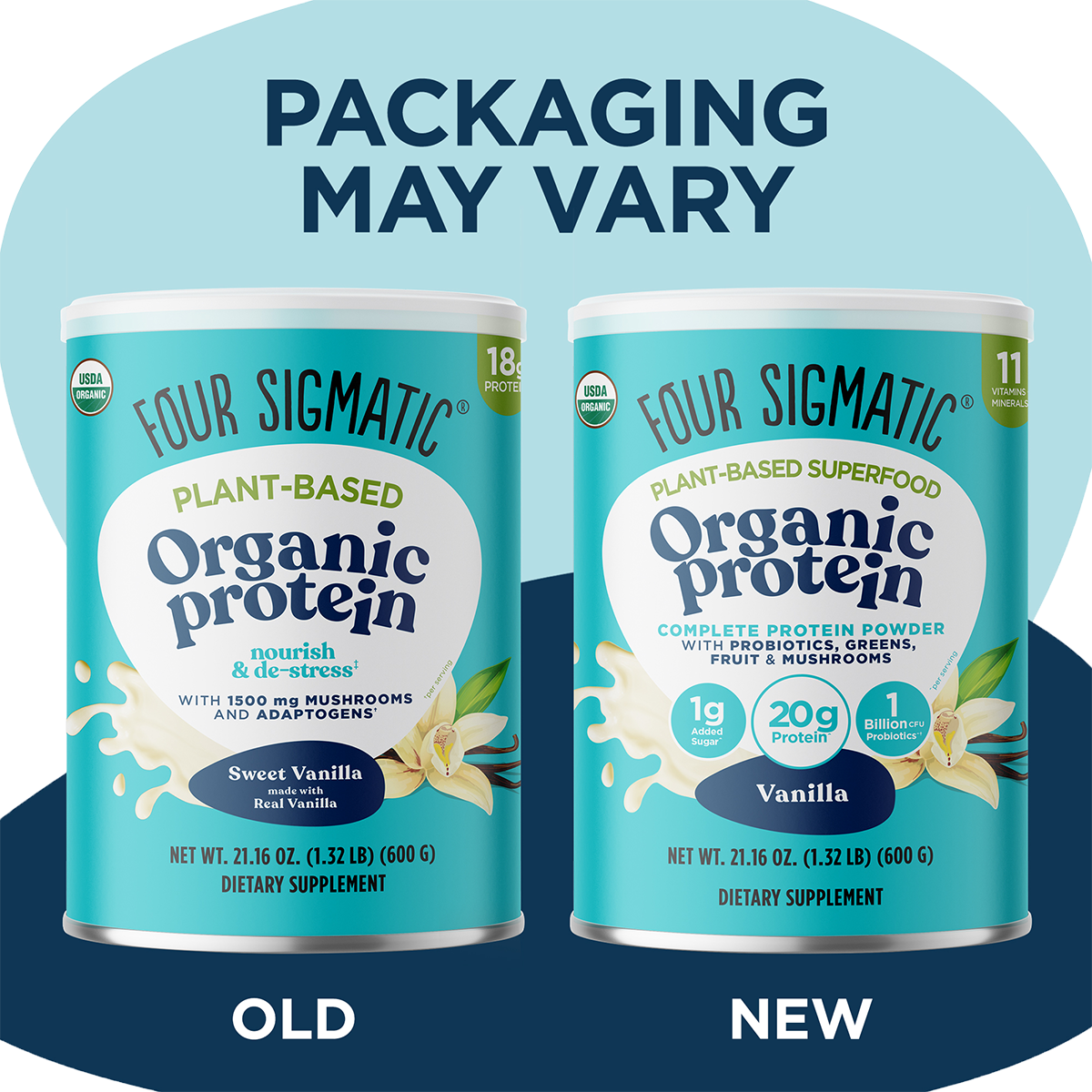 Plant-Based Protein – Vanilla - Vanilla Smoothie Protein Mix