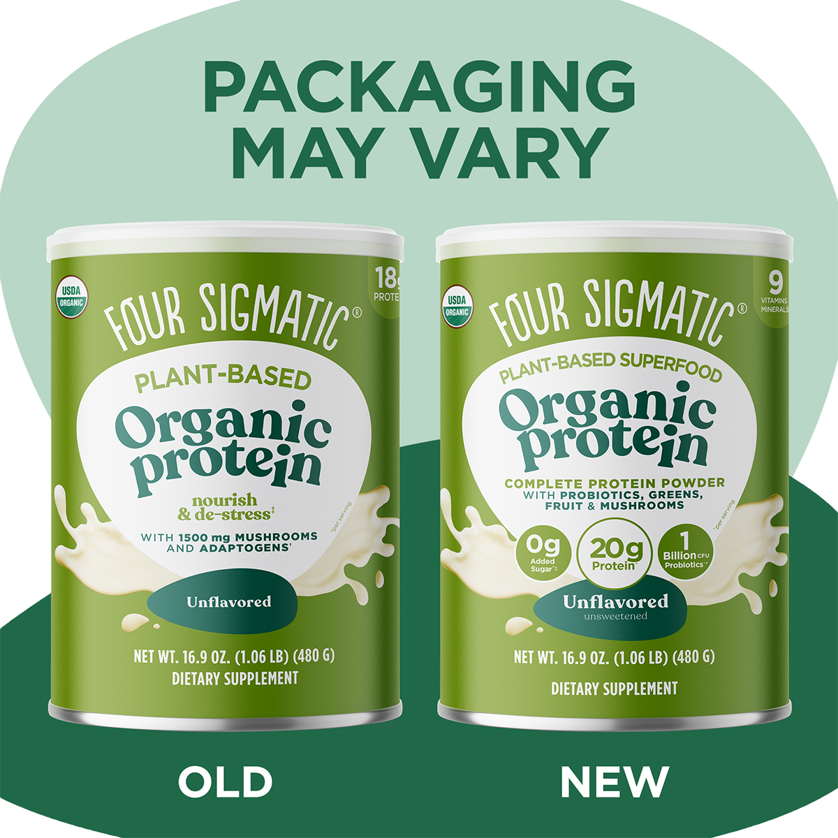 Plant-Based Protein – Unflavored - Unflavored Smoothie Protein Mix