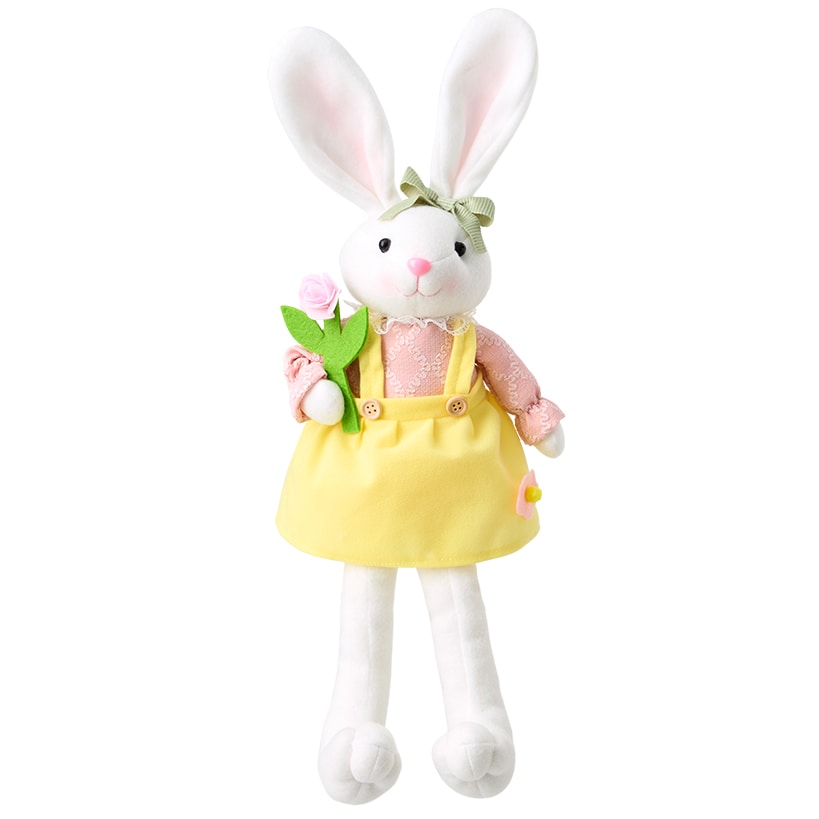 Easter Country Bunnies Decorative Carrot Garland or Carrot Wreath