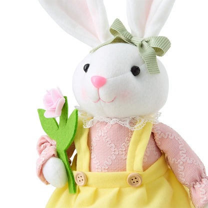 Easter Country Bunnies Decorative Carrot Garland or Carrot Wreath
