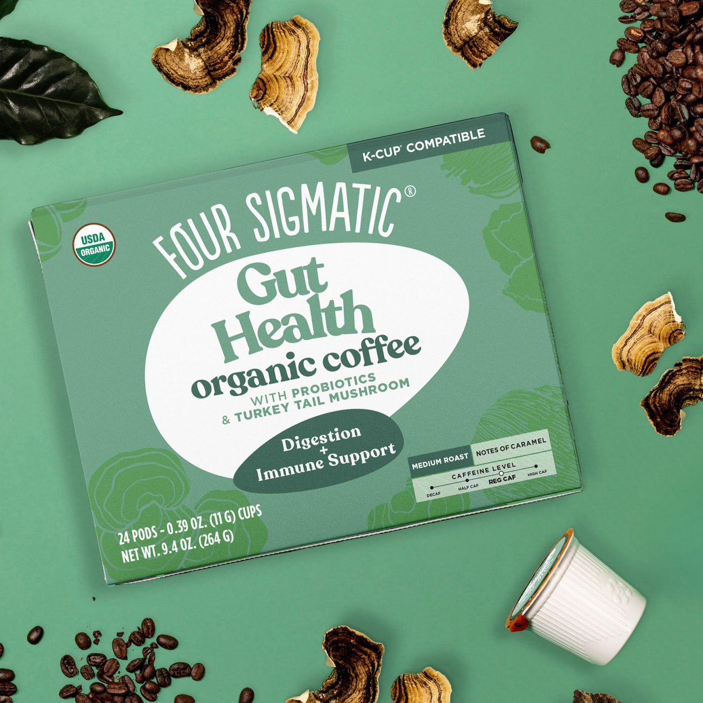 Gut Health Coffee Pods (24ct) - Gut Health Daily Brew Pods