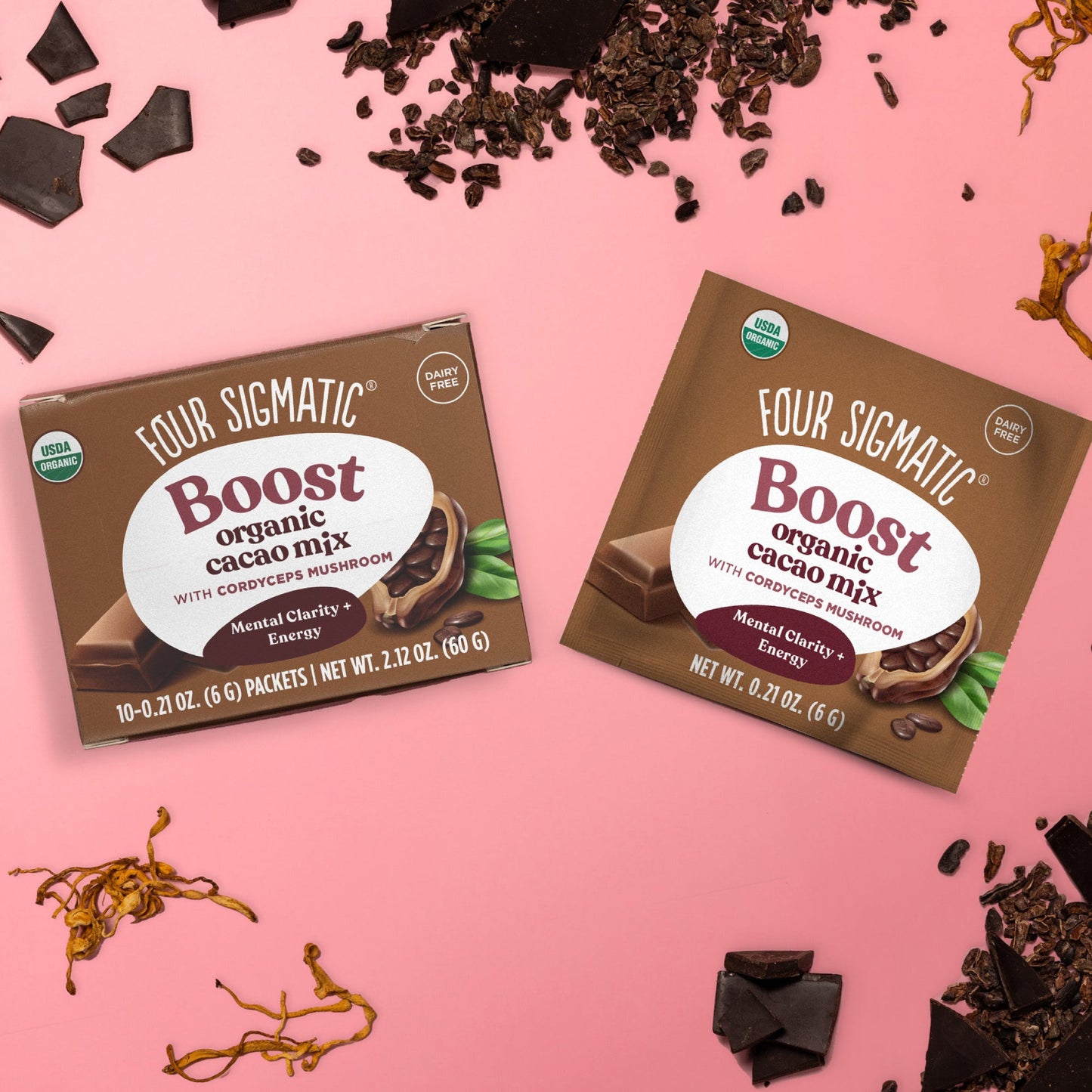 Boost Cacao Packets - Boost Wellness Drink Packets