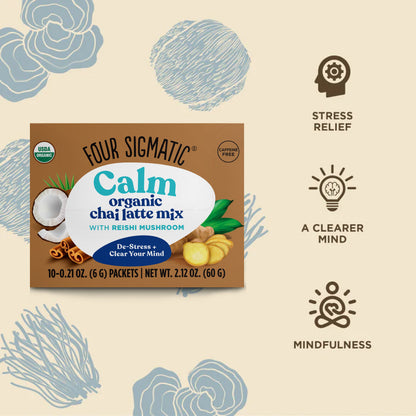 Calm Chai Latte Packets - Chai Latte Functional Latte Mix