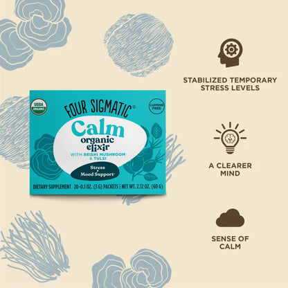 Calm Elixir Packets - Calm Functional Mushroom Sachets