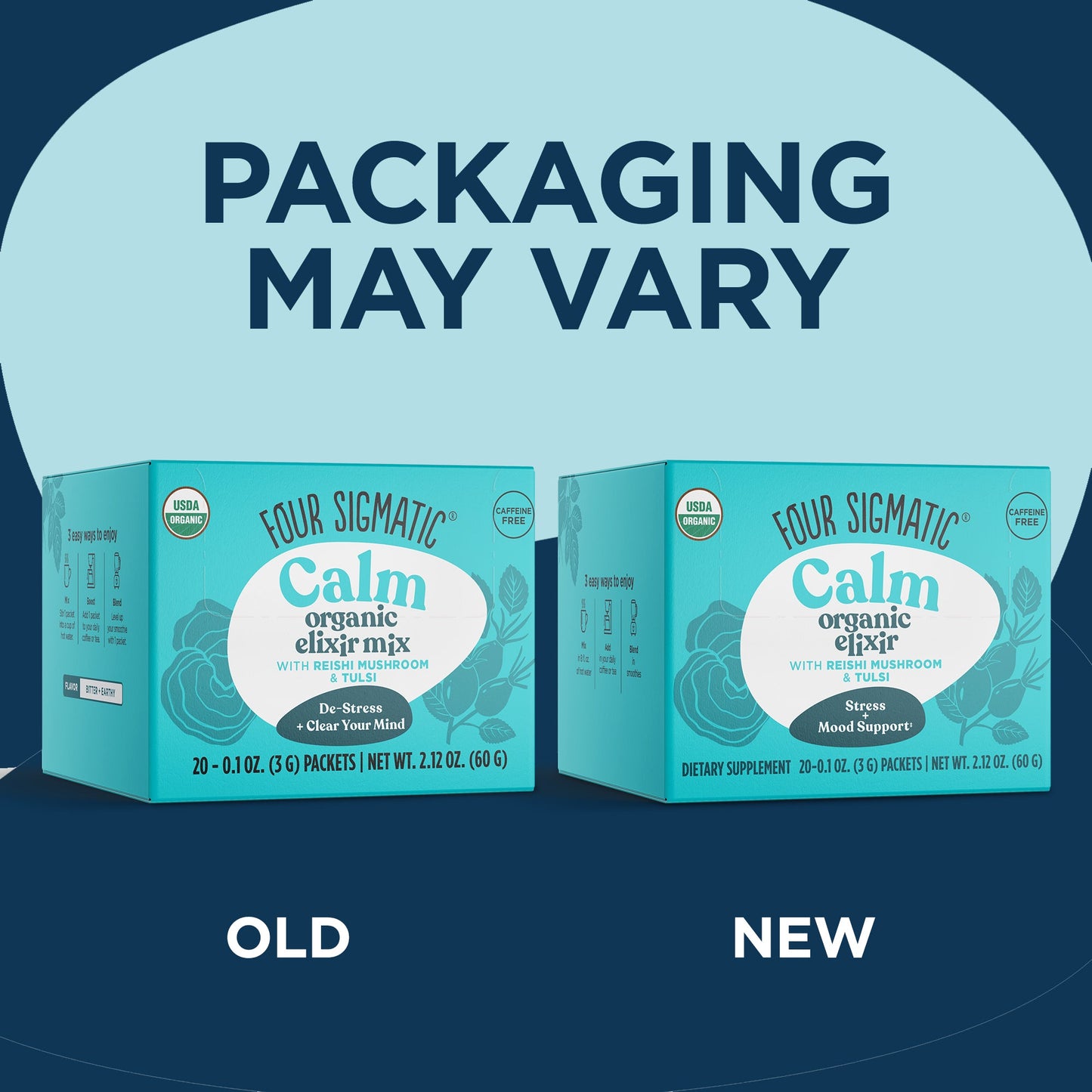 Calm Elixir Packets - Calm Functional Mushroom Sachets
