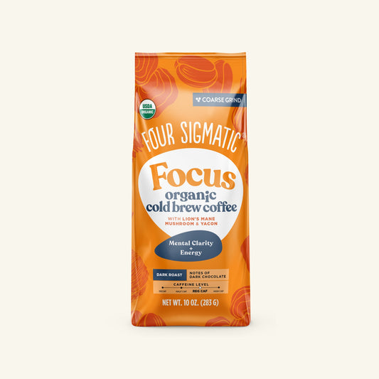Focus Cold Brew Ground Coffee - Smooth Cold Brew Coffee Blend