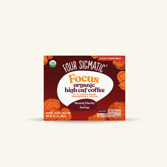 Focus High Caf Coffee Pods (24ct) - Focus High Caf Daily Brew Pods