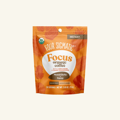 Focus Instant Coffee Multiserve - Focus Daily Mushroom Coffee