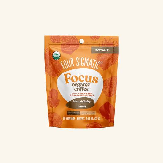 Focus Instant Coffee Multiserve - Focus Daily Mushroom Coffee