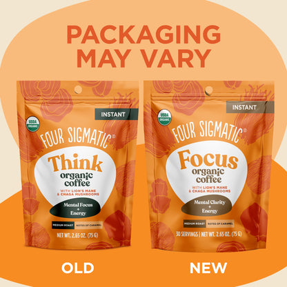 Focus Instant Coffee Multiserve - Focus Daily Mushroom Coffee