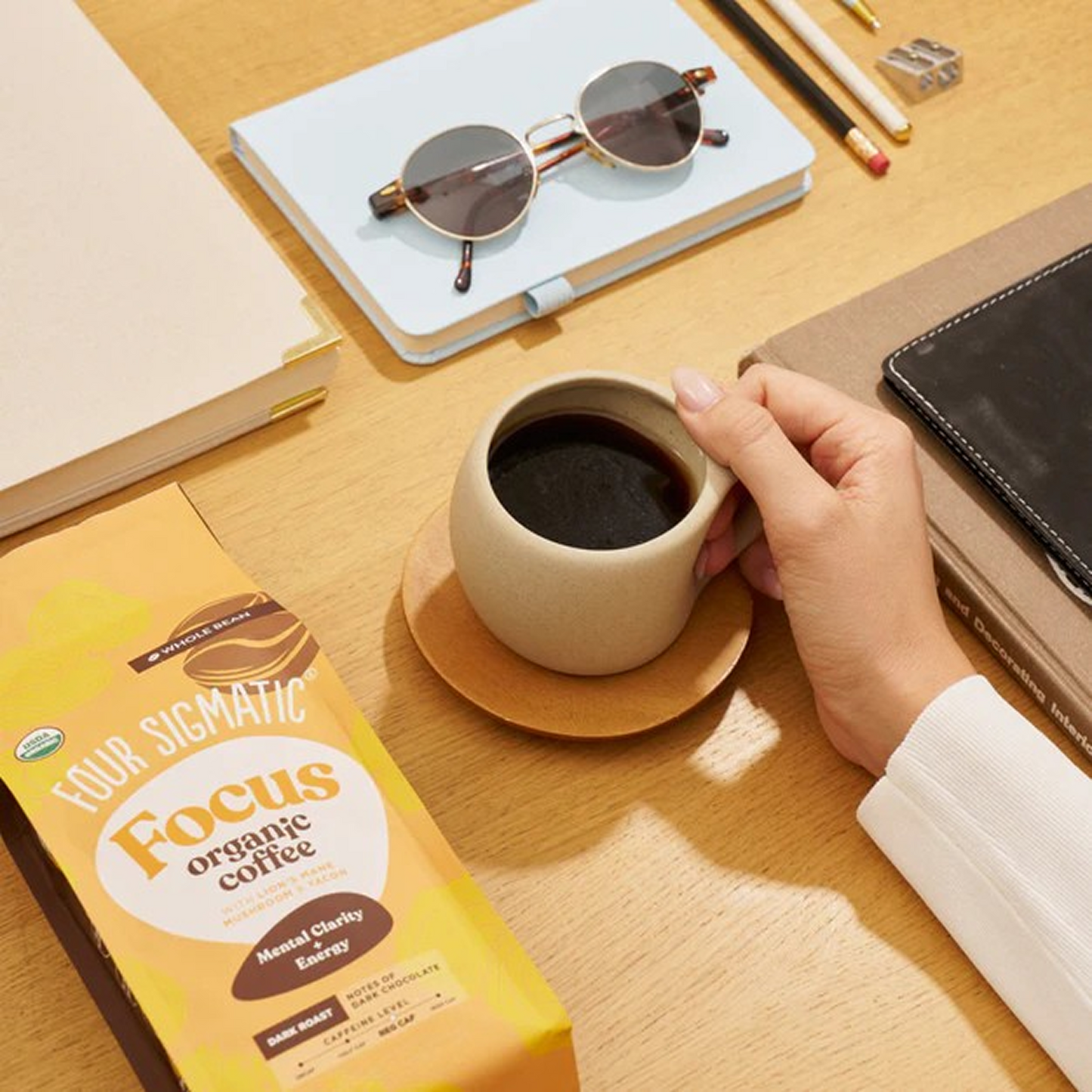 Focus Whole Bean Coffee - Whole Bean Daily Brew Coffee Beans