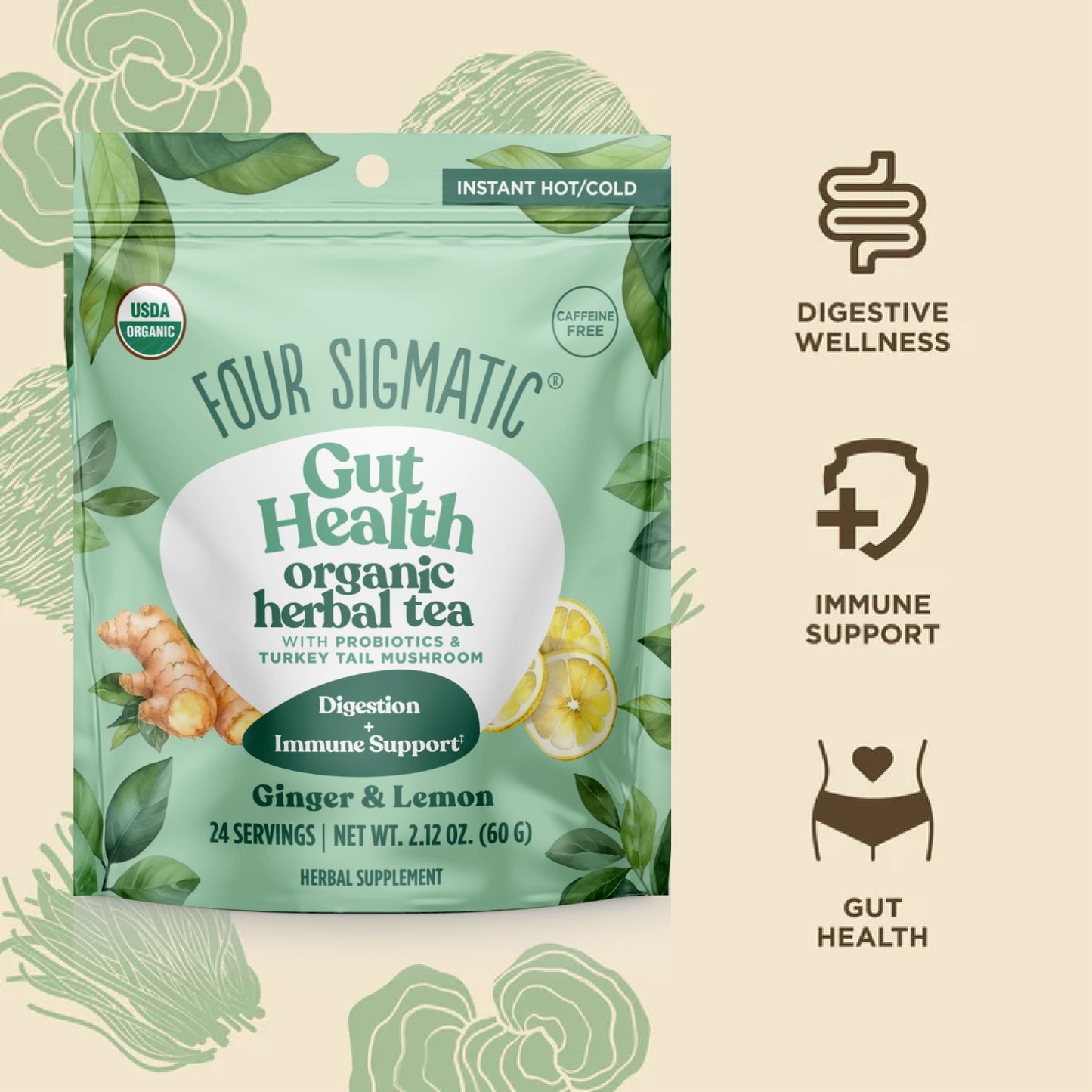 Gut Health Tea - Gut Health Wellness Wellness Tea