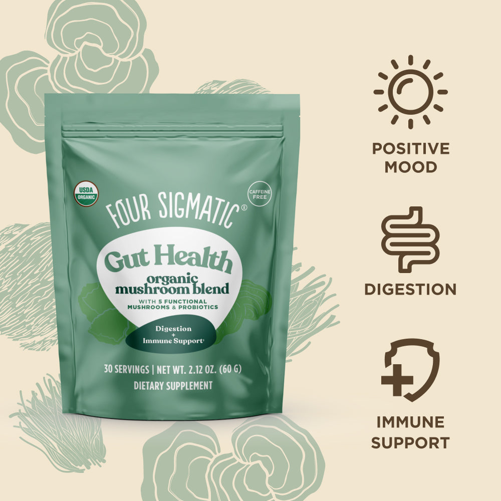 Gut Health Mushroom Blend - Gut Health Wellness Mushroom Mix