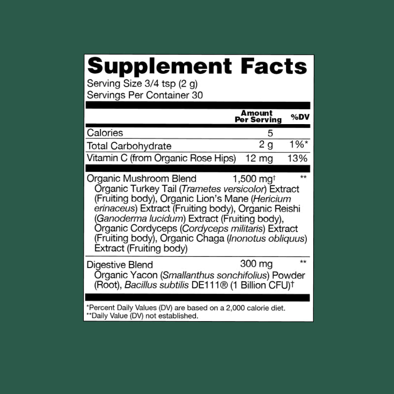 Gut Health Mushroom Blend - Gut Health Wellness Mushroom Mix