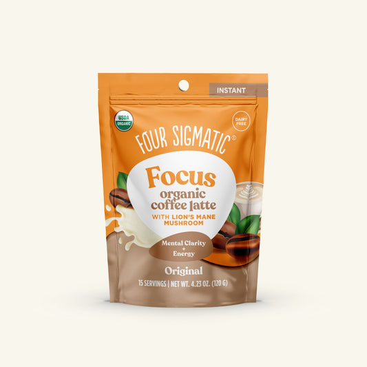 Focus Organic Coffee Latte - Original - Coffee Latte Functional Latte Mix