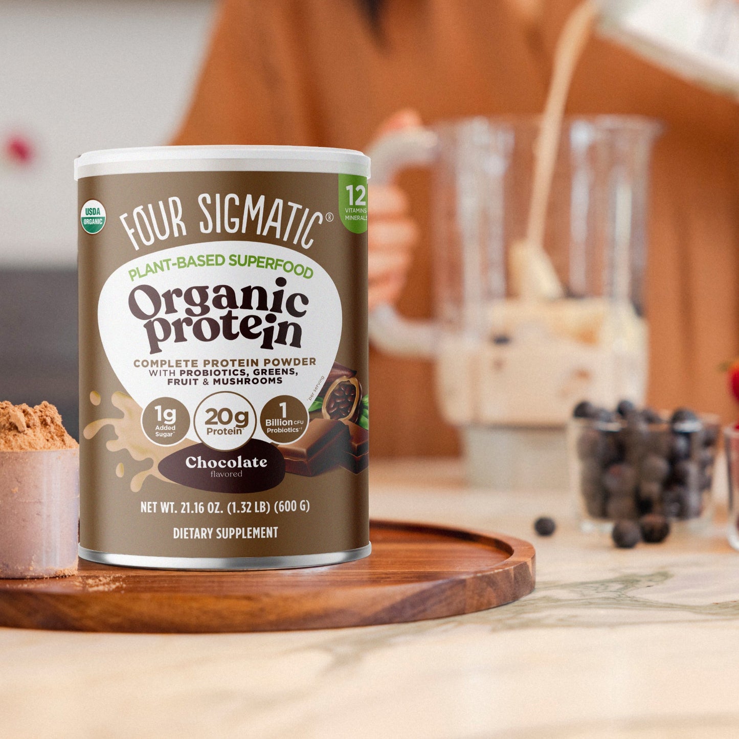 Plant-Based Protein – Chocolate - Chocolate Smoothie Protein Mix