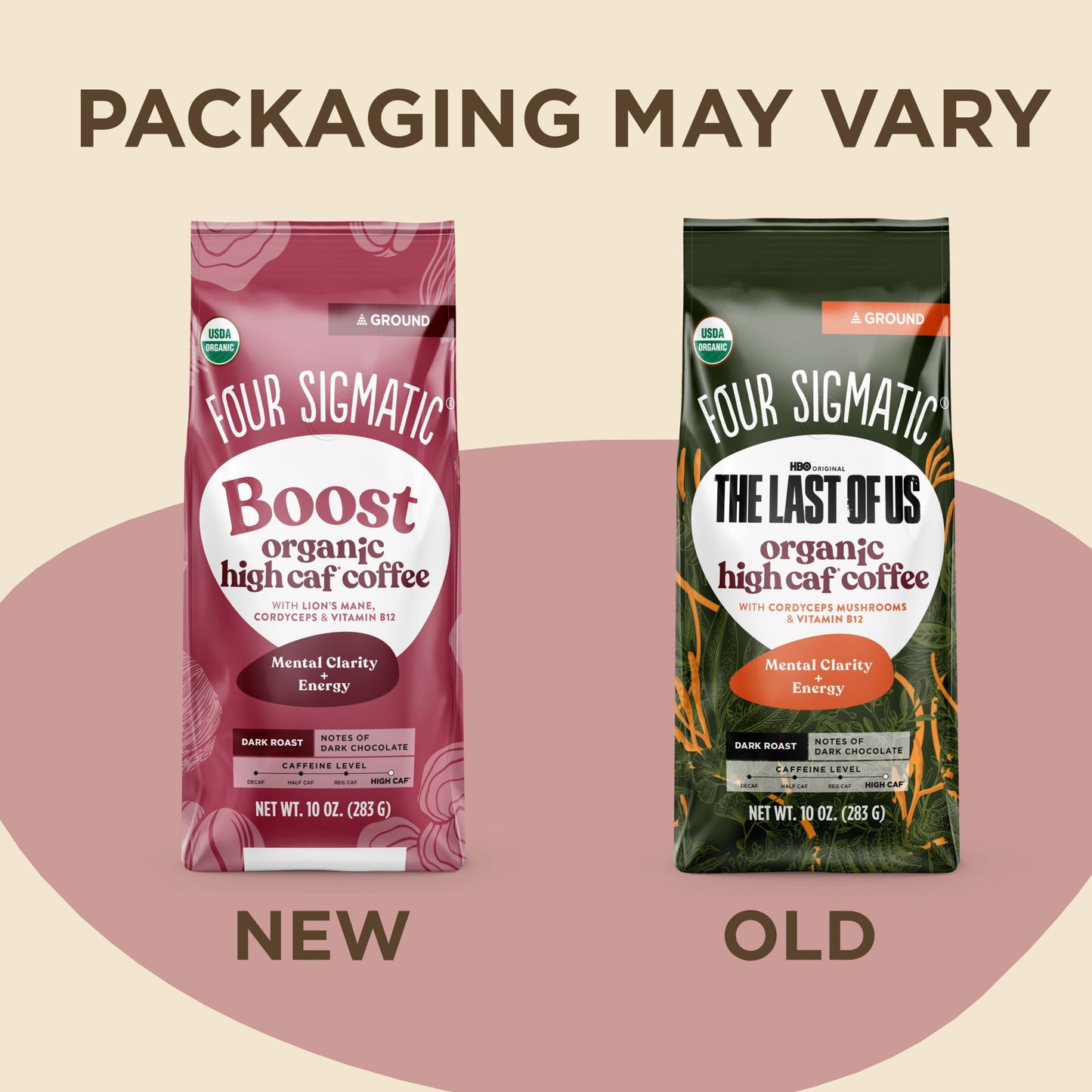 HBO Original The Last Of Us - Organic High Caf Ground Coffee - High Caf Ground Daily Brew Coffee